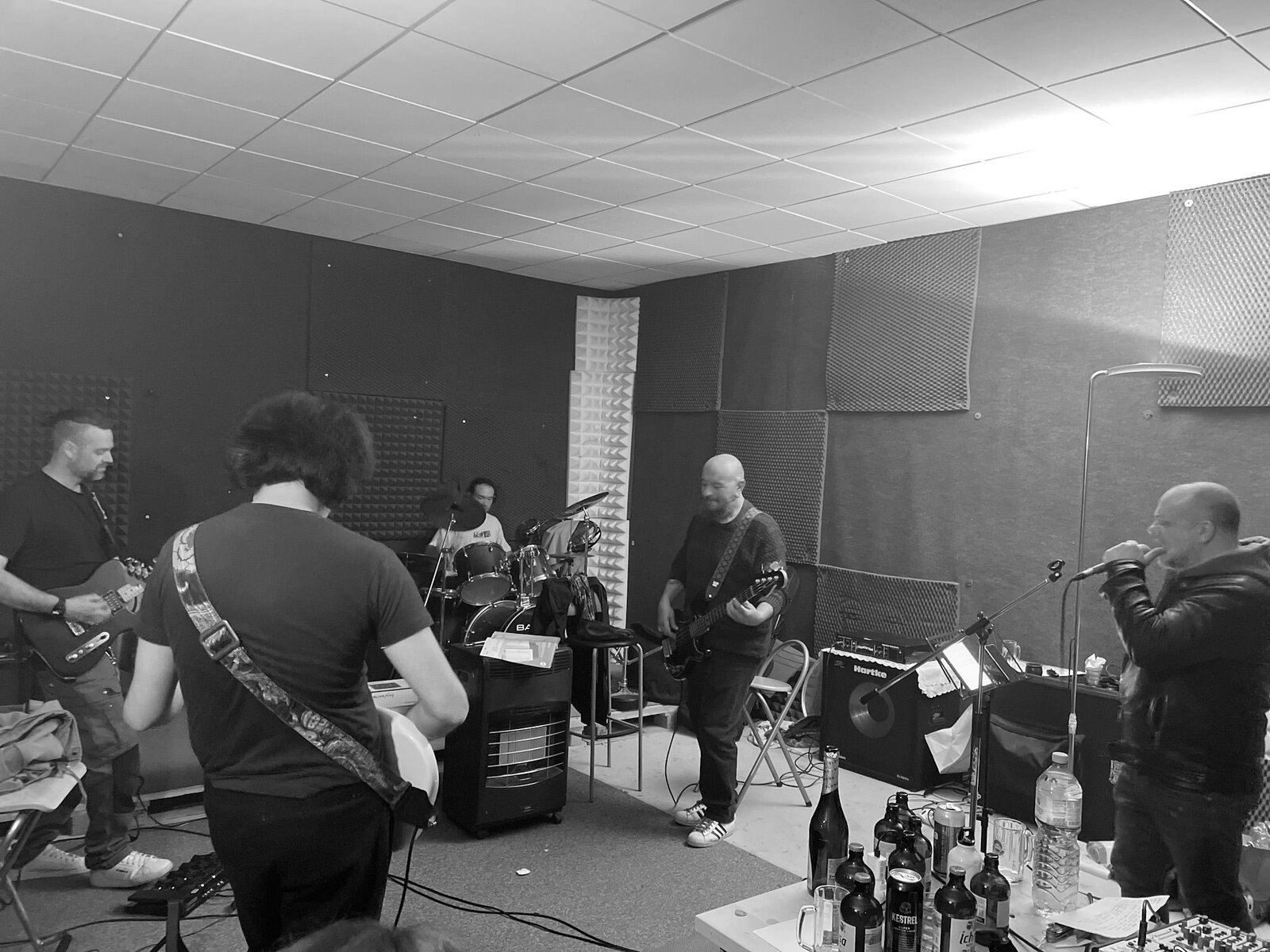 Prove in sala, Garlasco — in bianco e nero